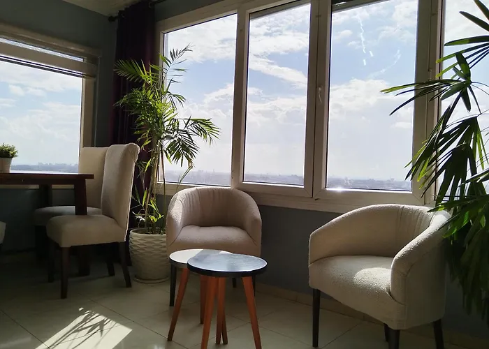 Traveler'S Nile Retreat-Work, Heal & Wake To Pyramids